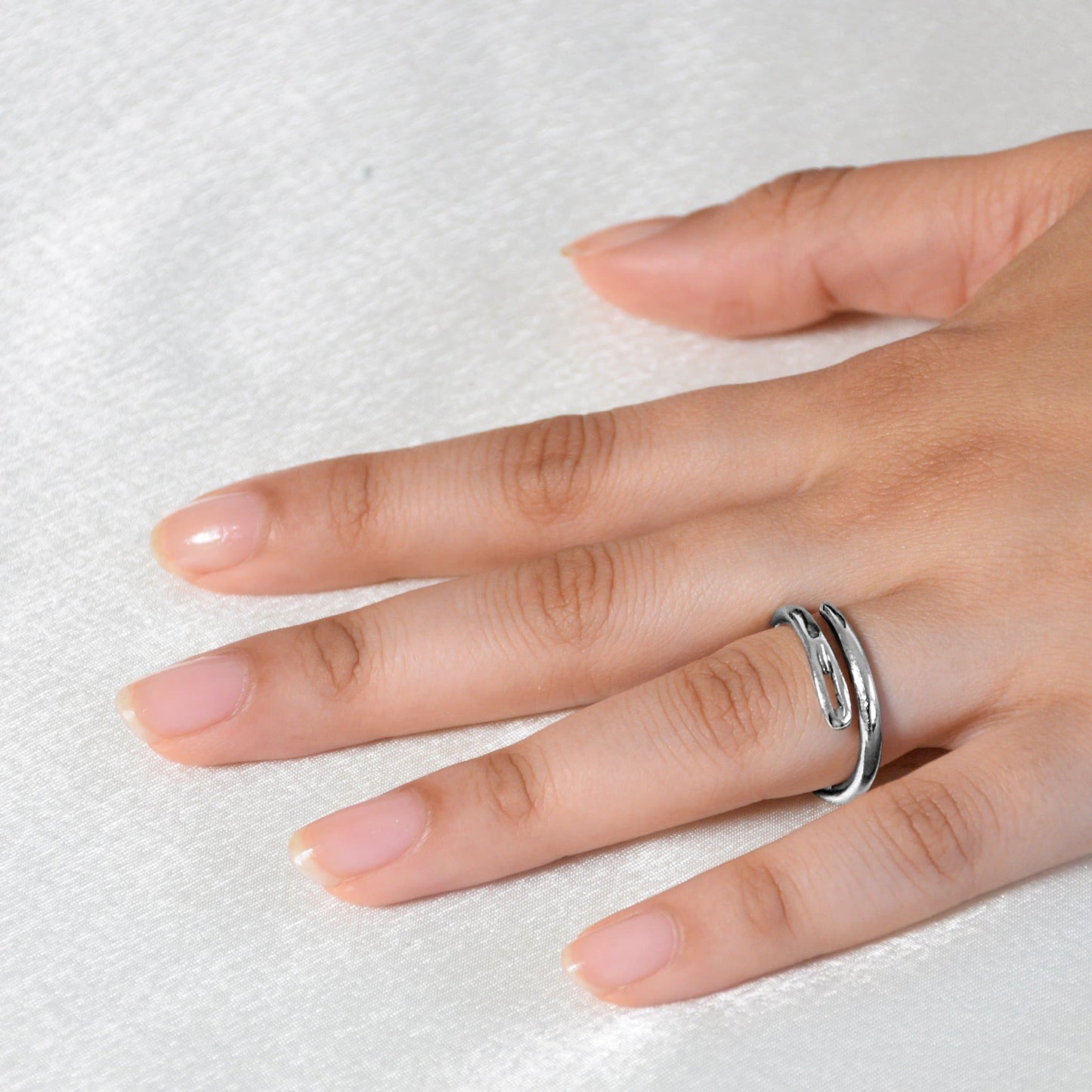Silver Needle Ring