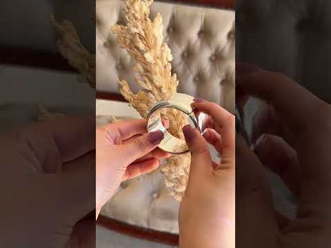 Sleek Silver Sterling Hinged Bangle