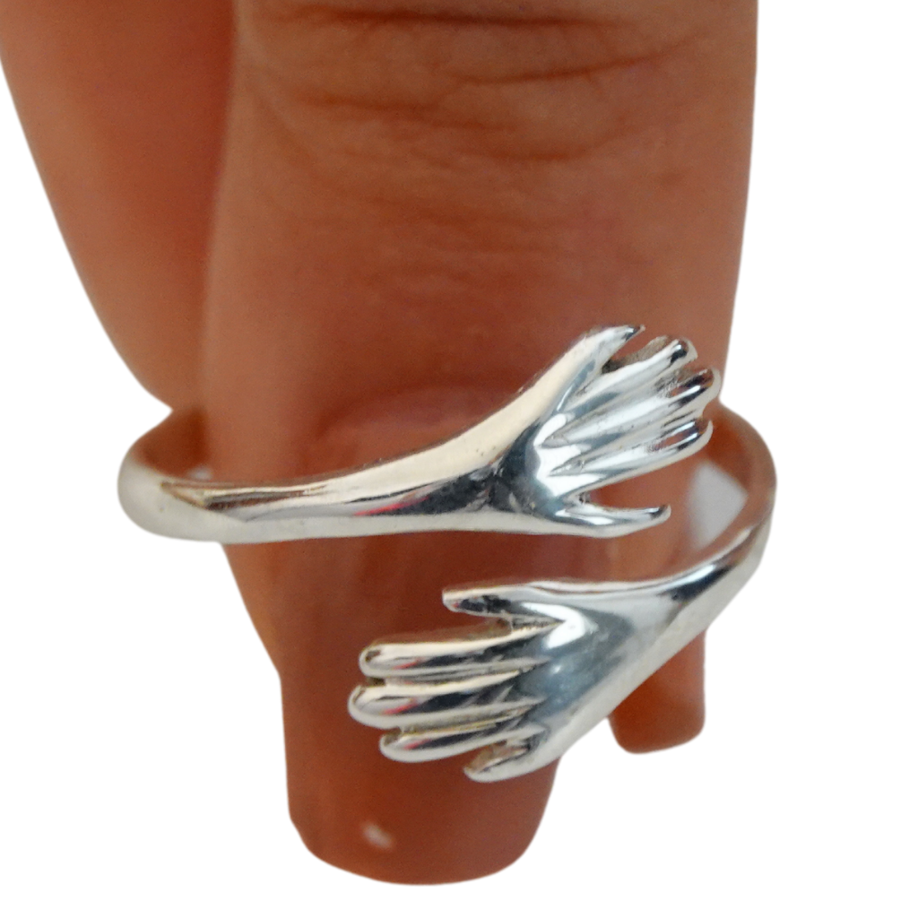 Adjustable Love Hug Ring