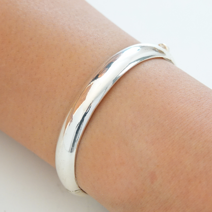 925 Sterling Silver Chunky Bangle